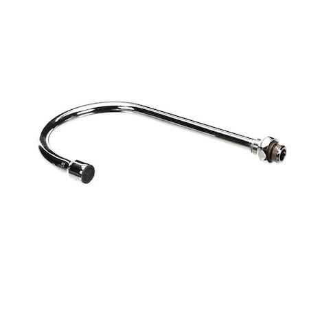 T&S Brass Swivel Gooseneck W/ 2.2 Gpm Aerator, 5-3/4 Spread 133X-A22